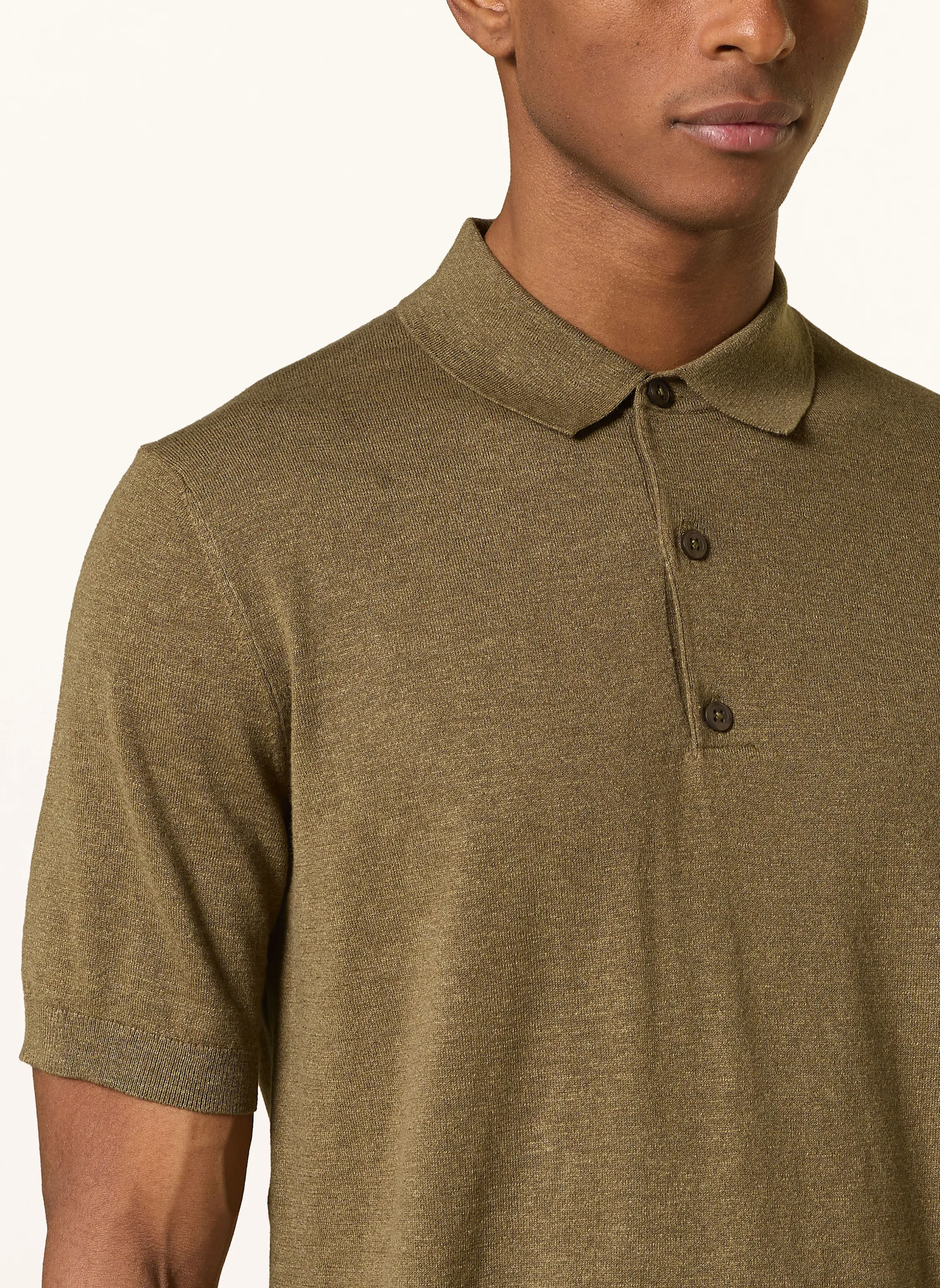 STROKESMAN'S Strick-Poloshirt