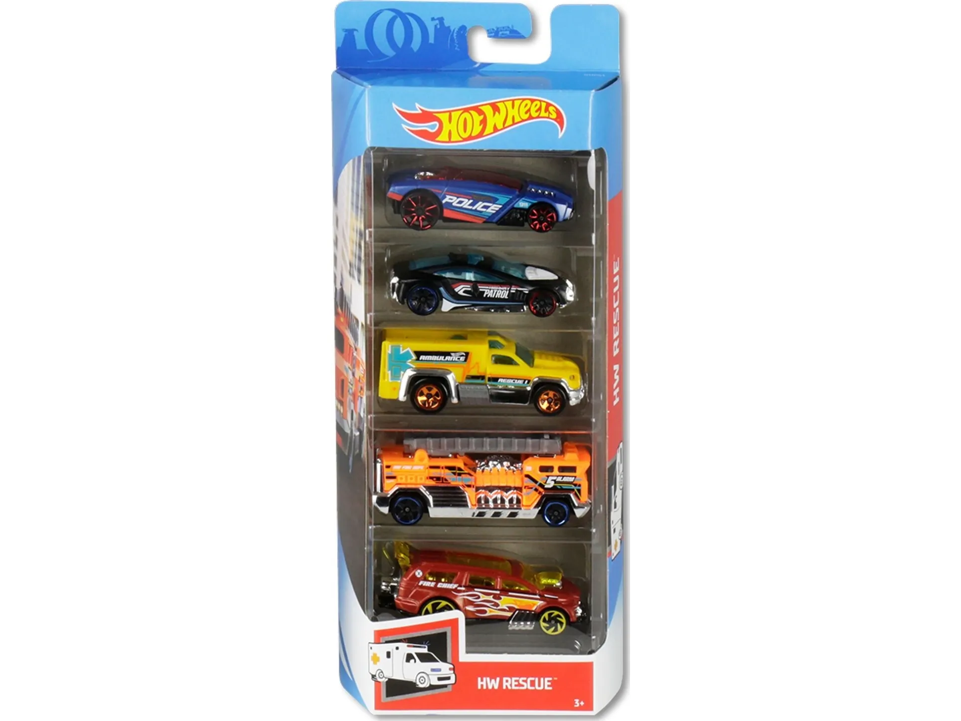 Hot Wheels 5-pack