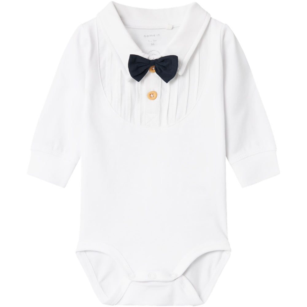 Køb Name It Bright White Ramus Body