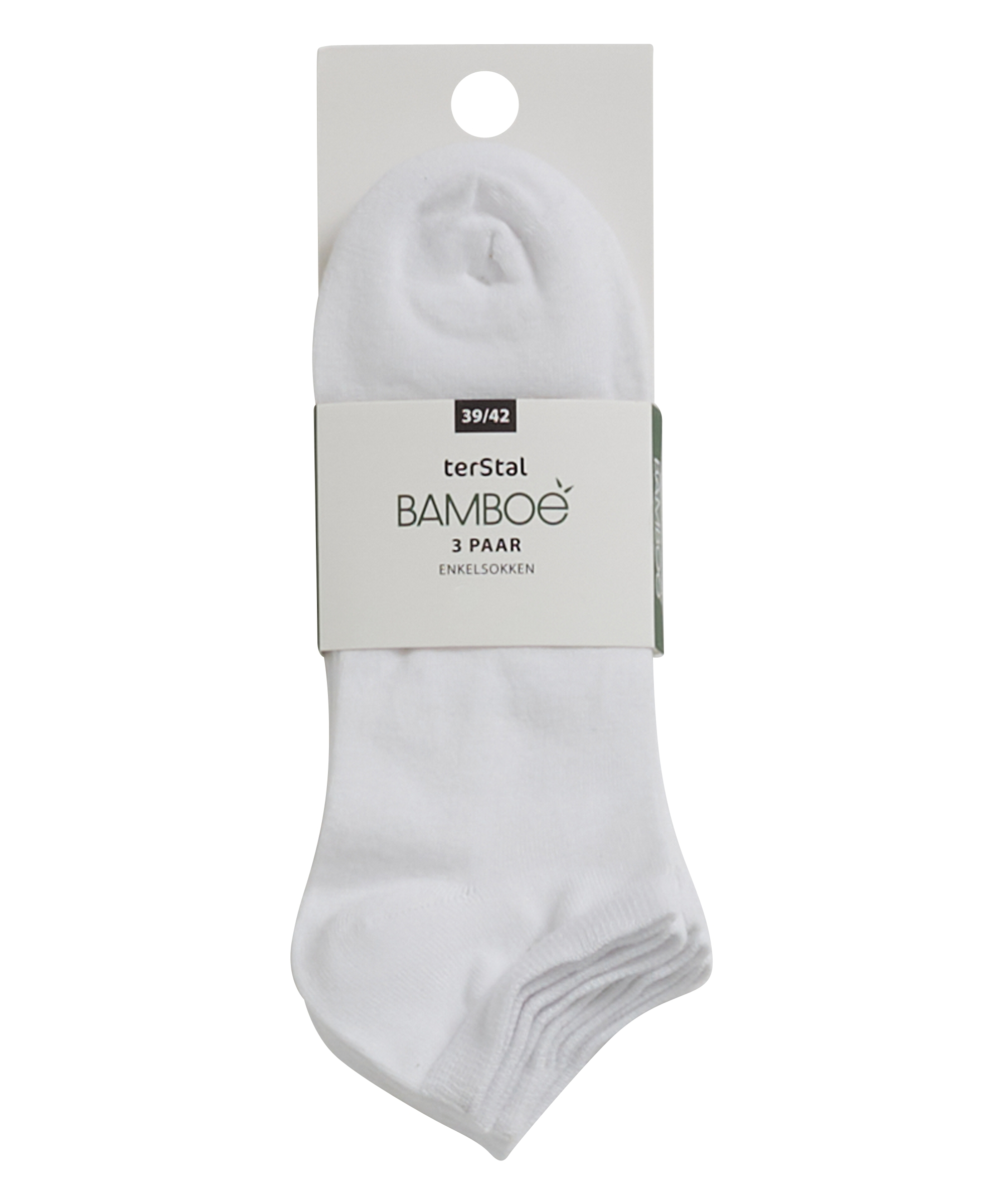 3-pack sneakersokken bamboe