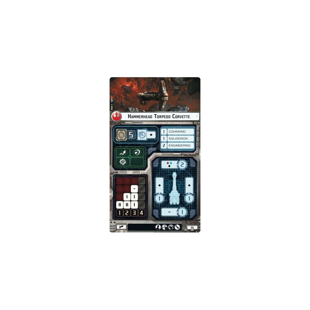 Star Wars Armada - Hammerhead Corvette Expansion Pack