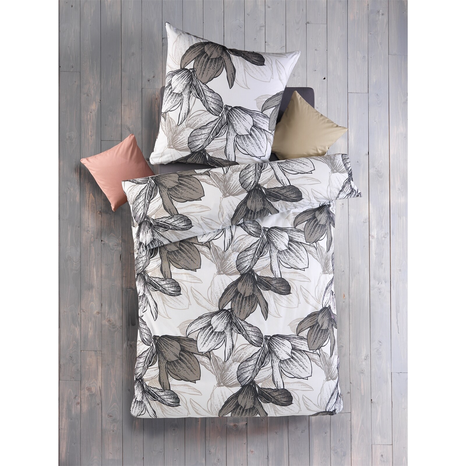 HTI-Living Baumwoll-Bettwäsche 135 x 200 2 teilig