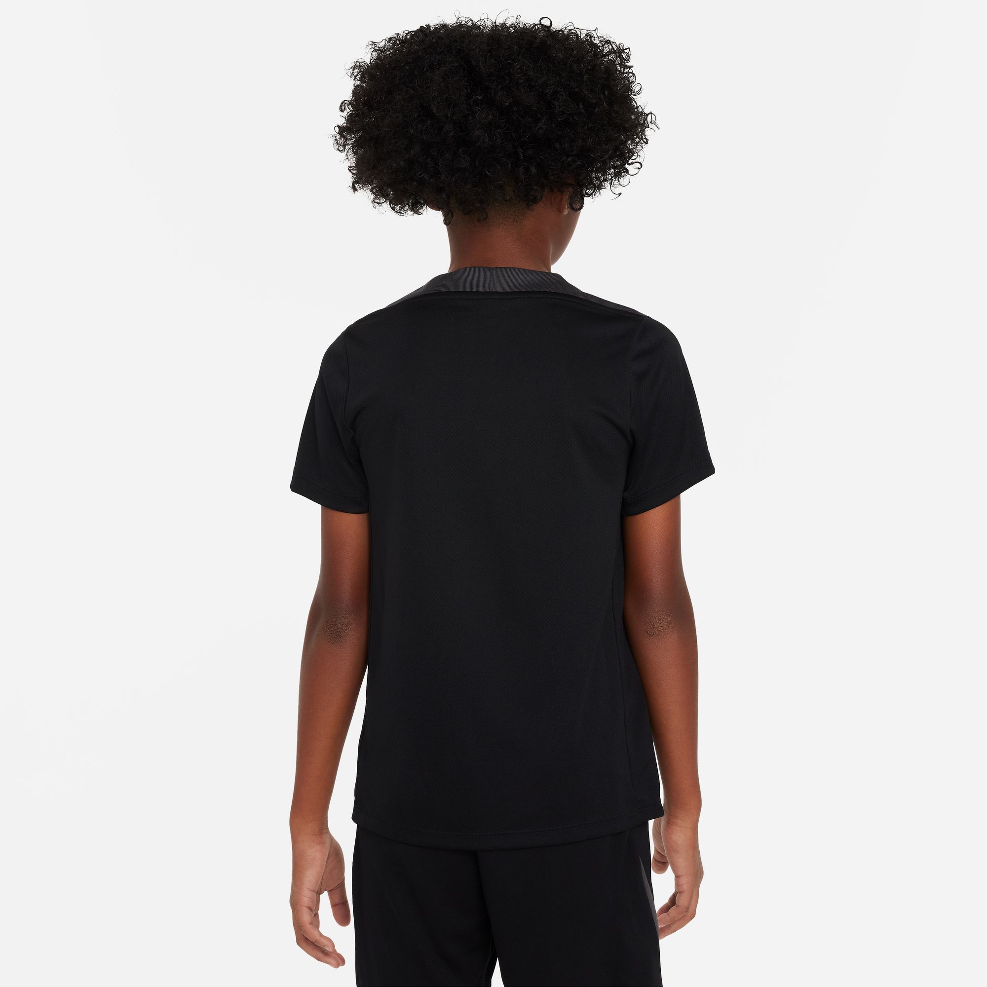Dri-FIT Strike Football Tee Junior Black/Black/Anthracite/White