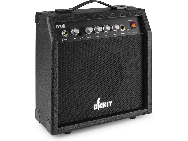 MAX Combo GIGKit Verstärker 40W GIGKit Verstärker mit 40W und Bass-, Mittel- und Höhenregler