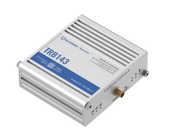 Teltonika TRB143 - Gateway - M-Bus (Meter-Bus), 1GbE - LTE - 2G, 3G, 4G