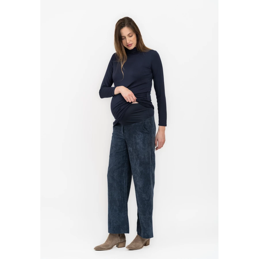 Cool Mama Umstandshosen Basic blau