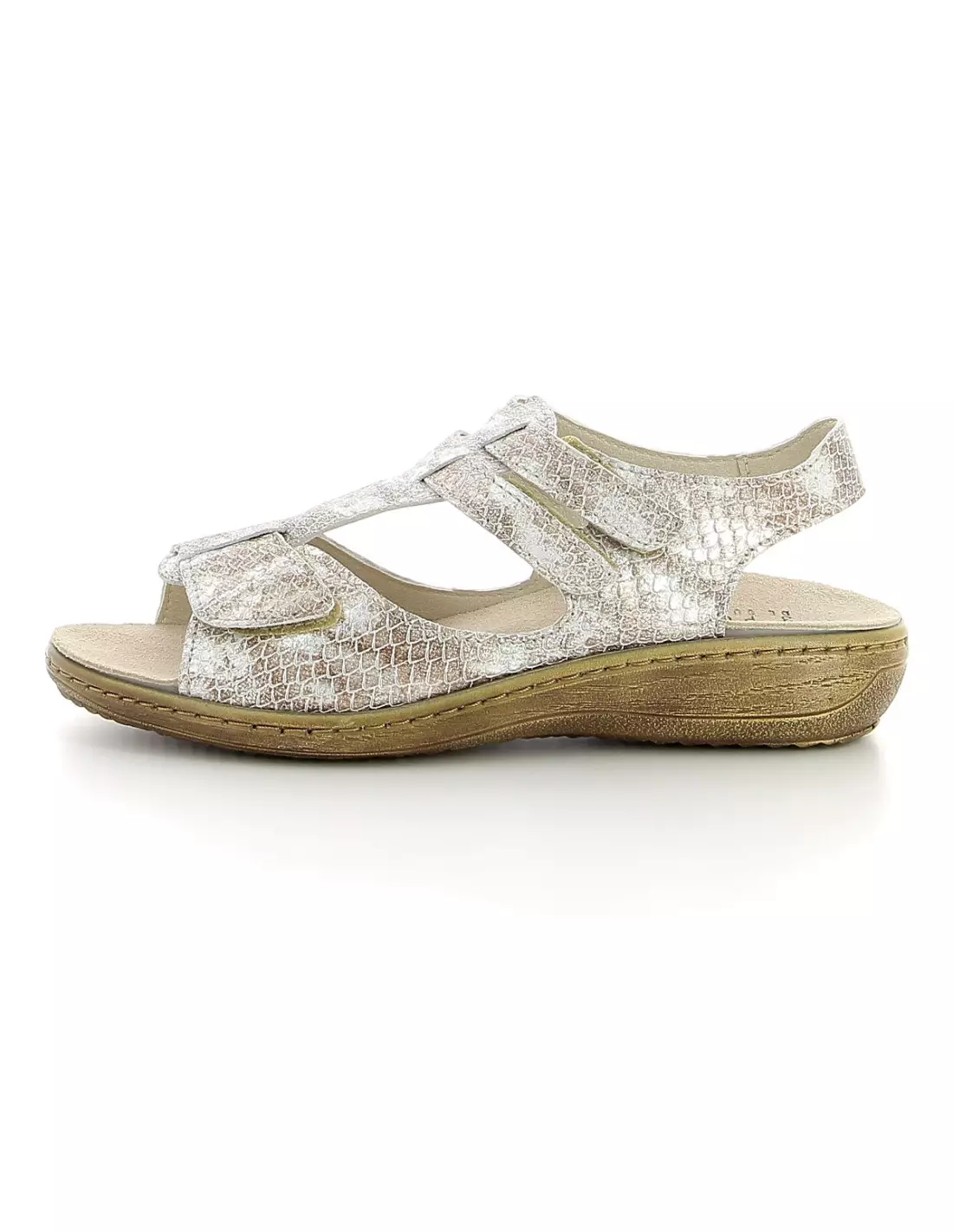 3 PTS DE SUSPENSION KIZUT 19180 - Sandales & nu-pieds Serpentbeige