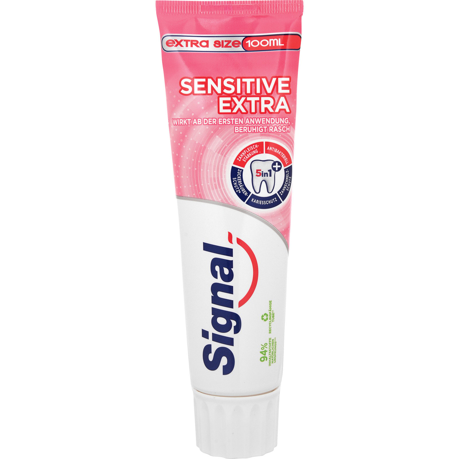 Signal Zahnpasta Sensitiv Extra 4 x 100 ml