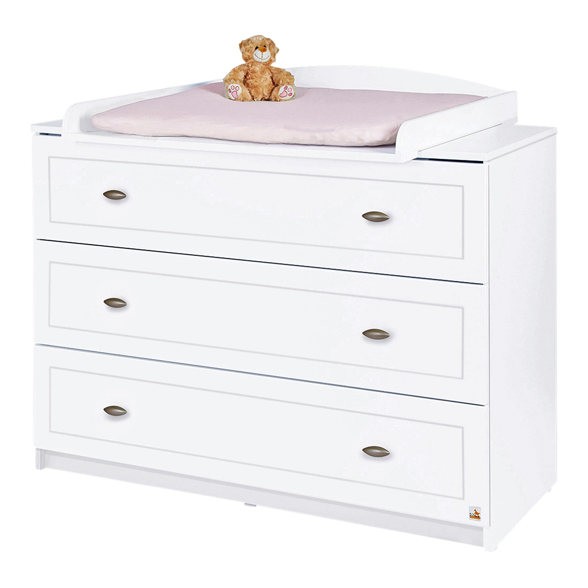 Pinolino 3-tlg. Babyzimmer Laura breit groß