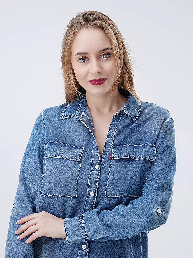 LEVI'S® Jeansbluse DOREEN blau