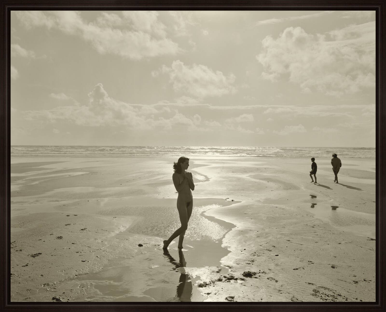 Gaëlle; Montalivet, France, 1996 by Jock Sturges | Trunk Archive - Limited Edition. Edition of: 150. Studio Stamp.