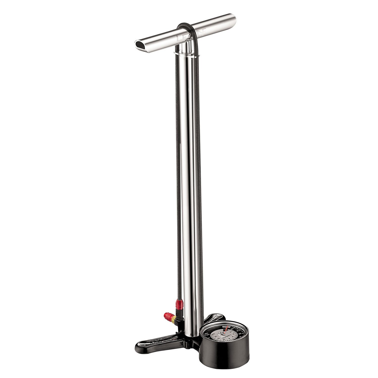 Lezyne CNC Floor Drive sølv
