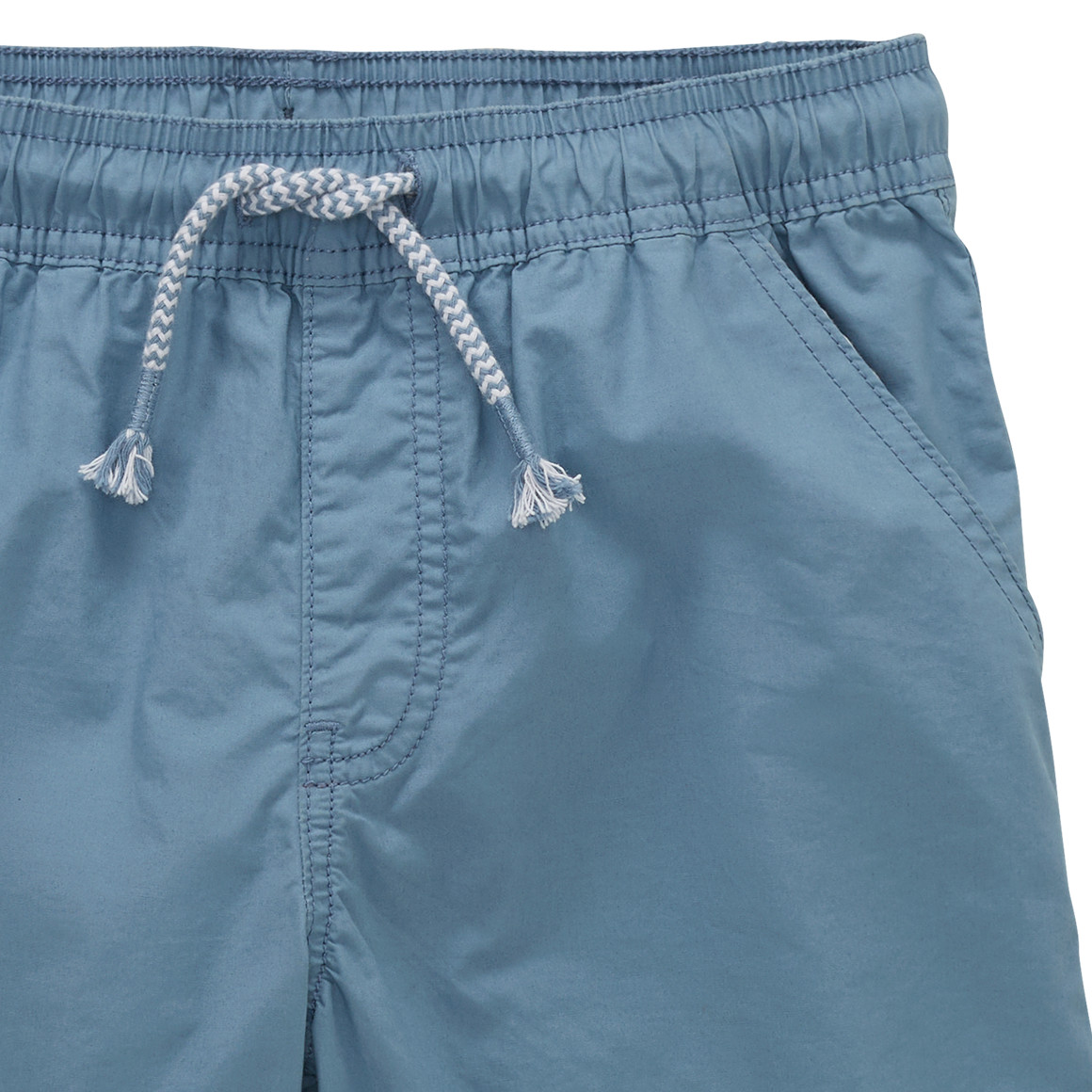 Yigga Jungen Shorts unifarben taubenblau