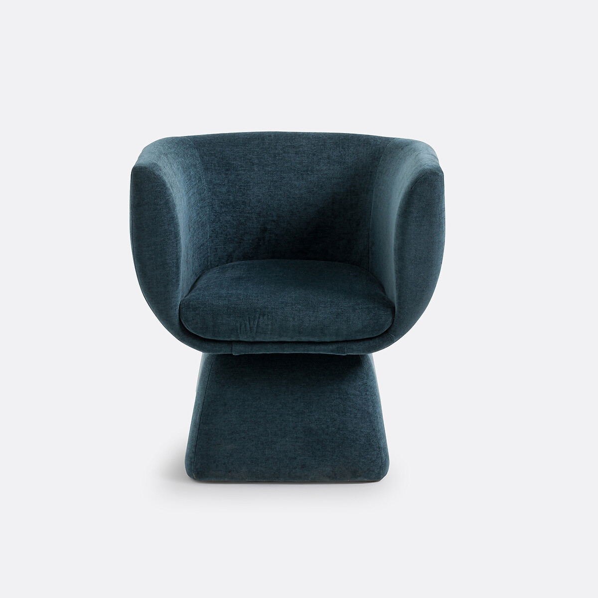 LA REDOUTE INTERIEURS<br>Poltrona de veludo, Corole