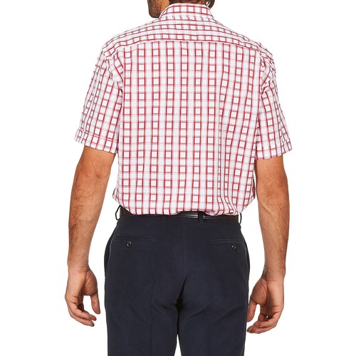 Pierre Cardin - CH MC CARREAU GRAPHIQUE Blanco / Rojo