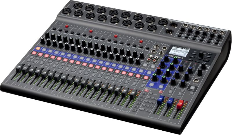 LiveTrak L-20 - Digitale Console - Zwart - 20 Audiokanalen