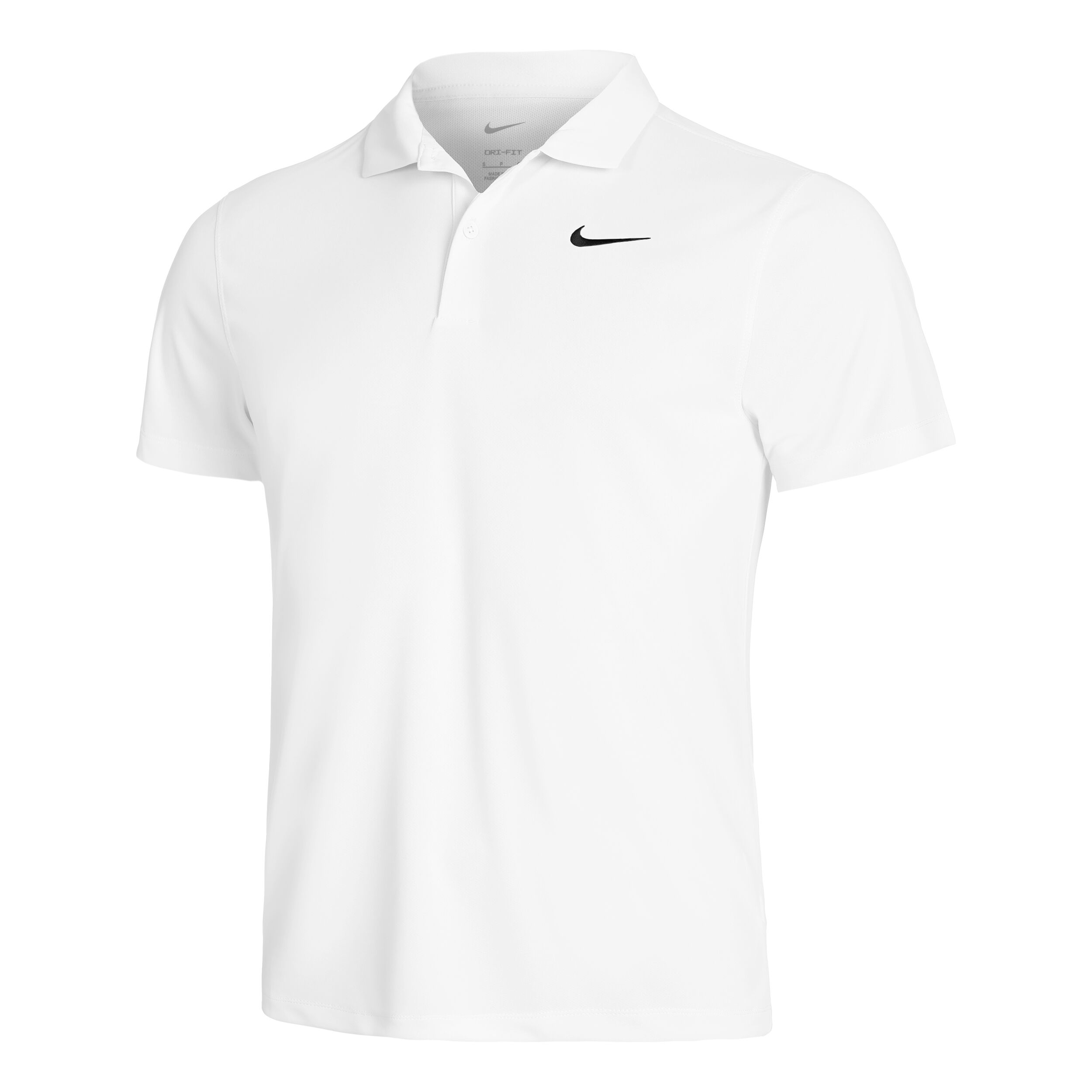 Nike Dri-Fit Solid Polo Hommes - Blanc