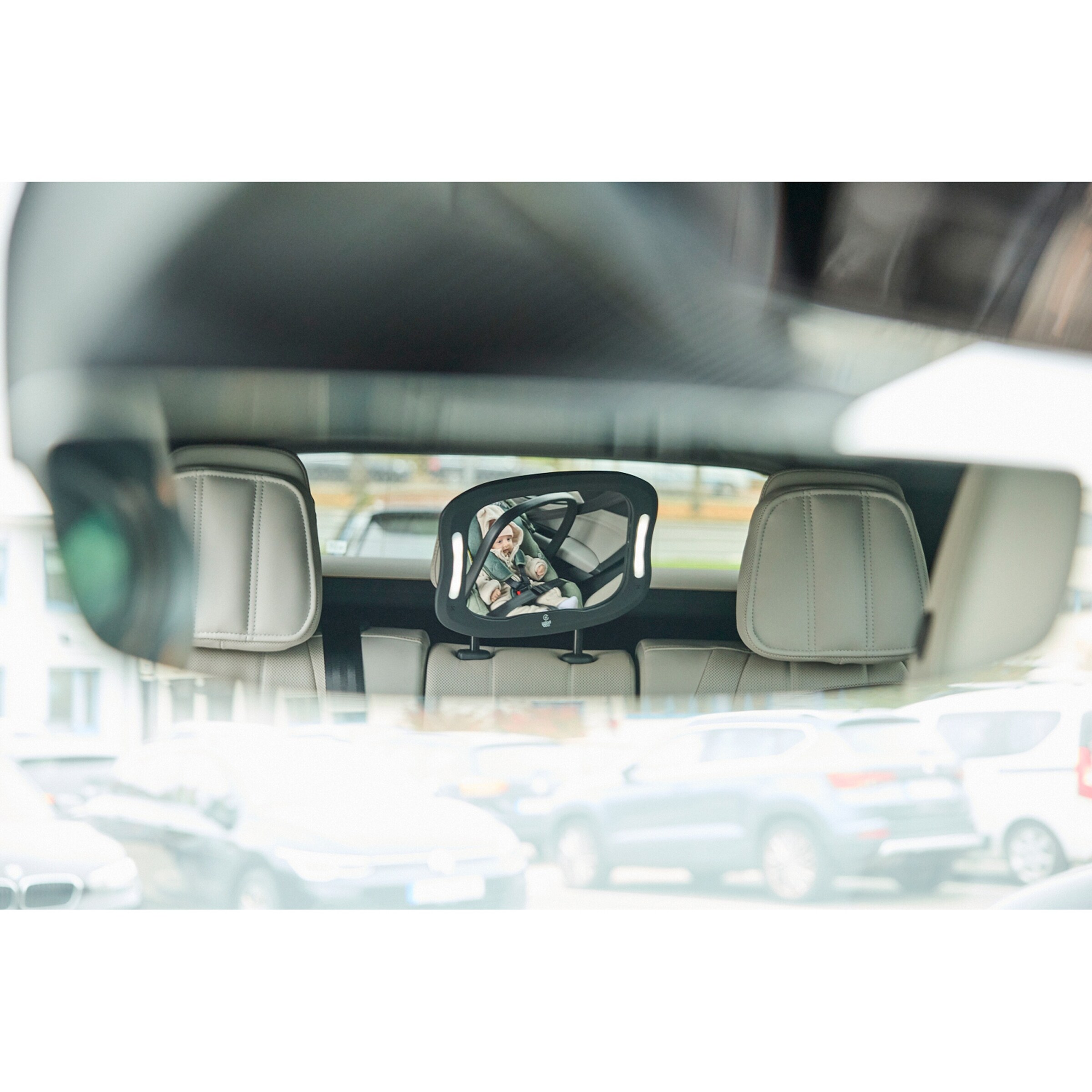 babycab Auto-Sicherheitsspiegel mit Licht