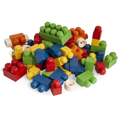 Eitech ANBAC Toys® 100 Bausteine antibakteriell inkl. Box, Onkel Schwerdt Sonderedition