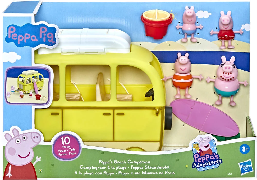 PEPPA PIG LE CAMPING-CAR À LA PLAGE