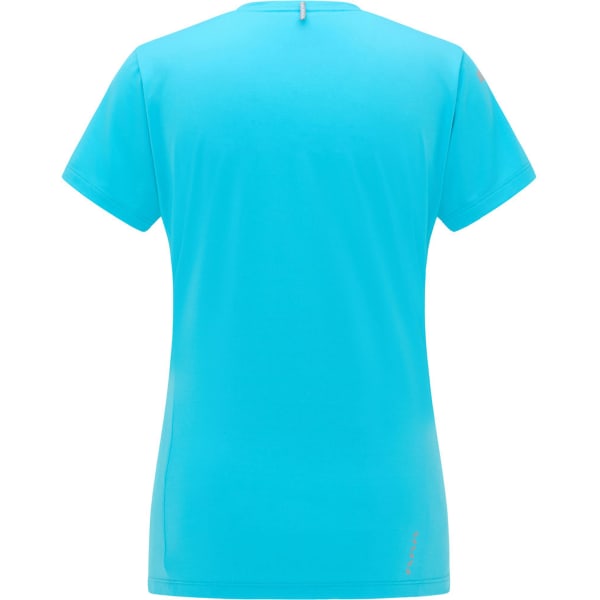 T-shirt randonnée HAGLÖFS L.I.M TECH TEE WOMEN MAUI BLUE