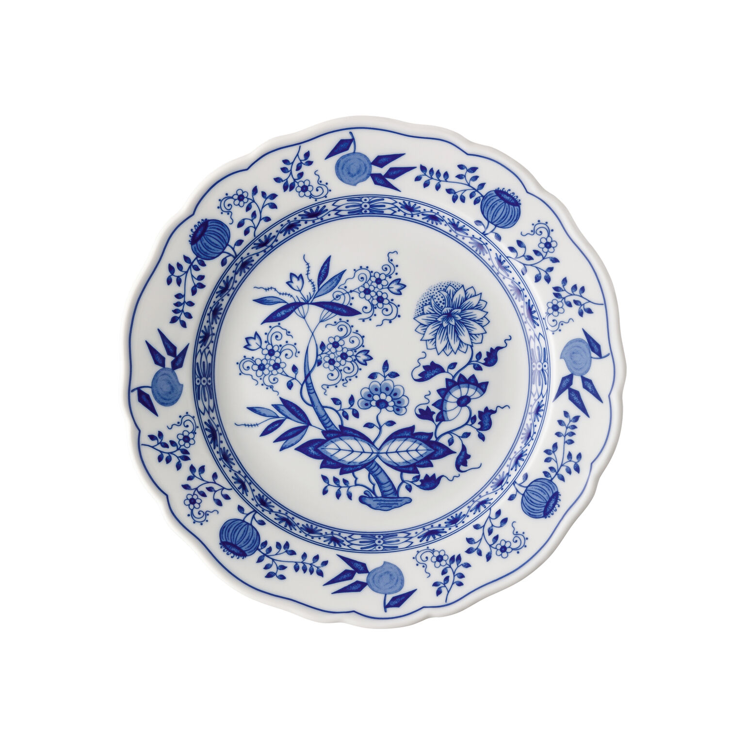 Speiseteller 25 cm Fahne