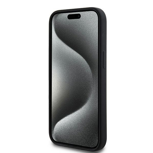 iPhone 14 MagSafe Silikon Hülle Case (DKHMP14SSNYACH) - Schwarz
