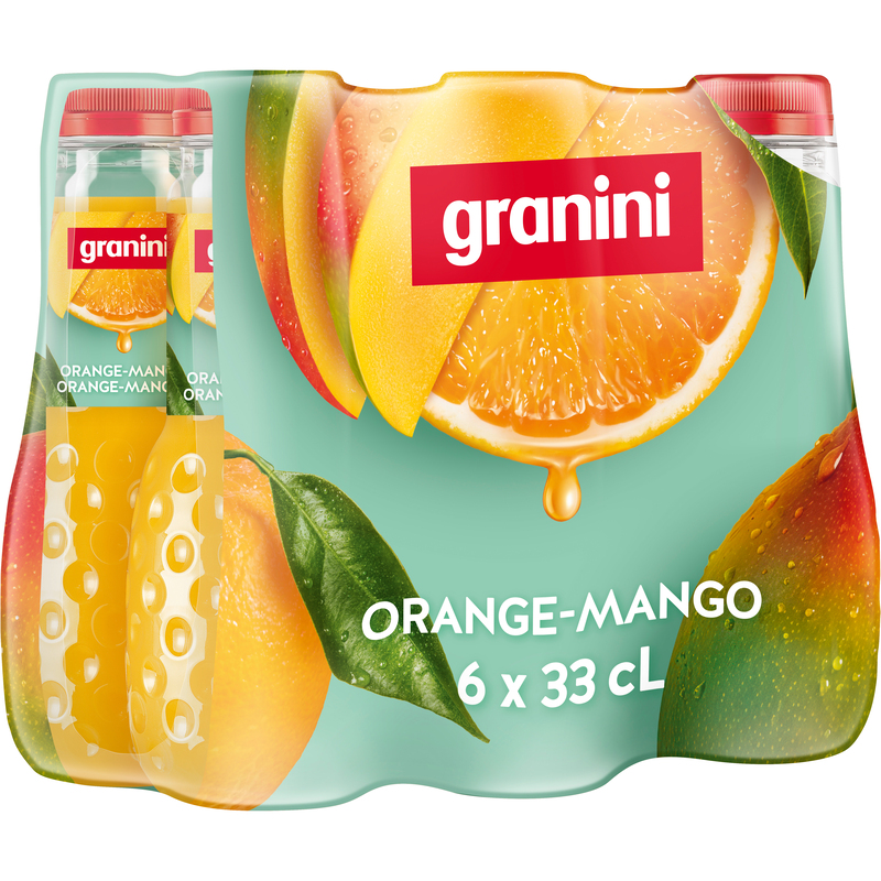 Granini Orange-Mango, 33 cl, 6 Stück