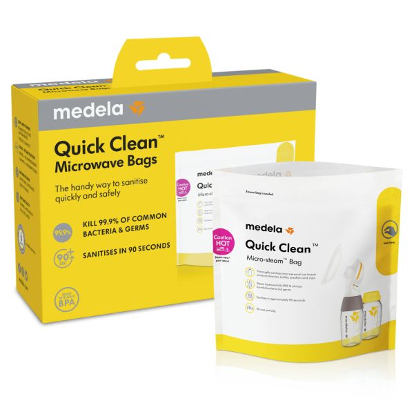 Medela Sterilisator Zakjes QuickClean Magnetron 5-Pack