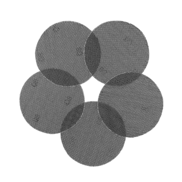 Irwin schuurgaas rond Ø125 mm zelfhechtend K120, 5 stuks