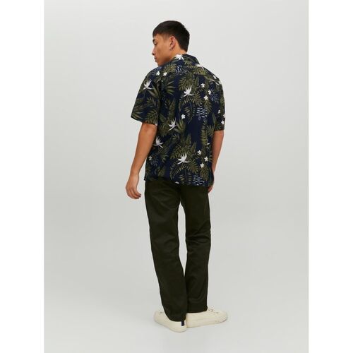 Jack & Jones - 12202240 BLATROPIC-PERFECT NAVY Azul