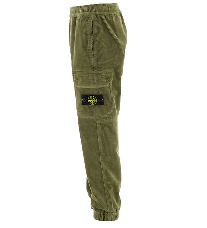Stone Island Fløjlsbukser - Sage