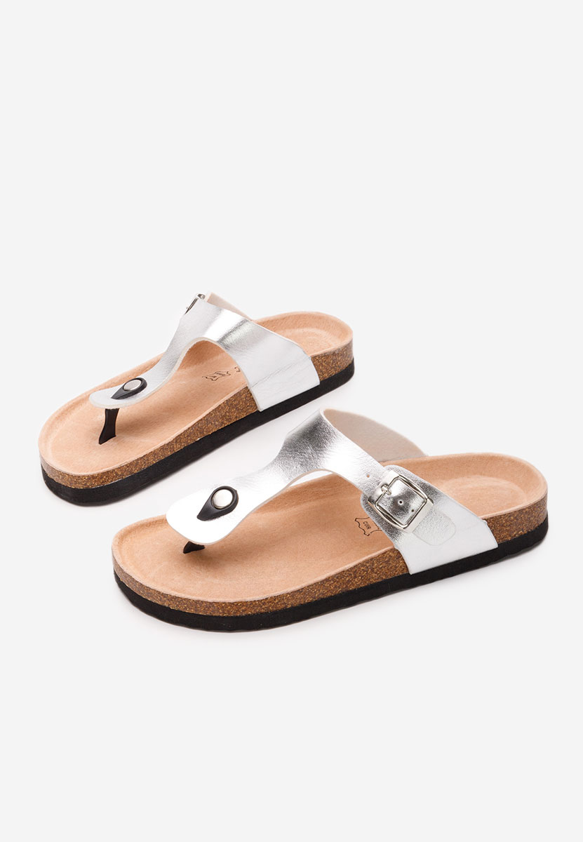 Mules femme argent Rosanhi V2