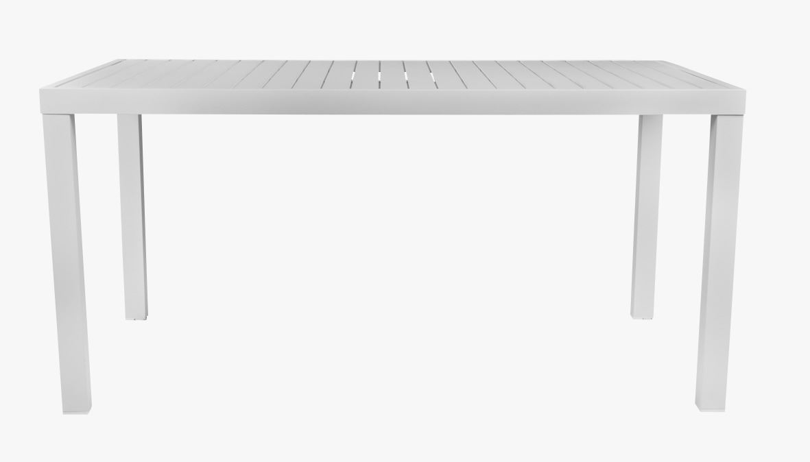 Hagebord offwhite - 152,5x90x74 cm