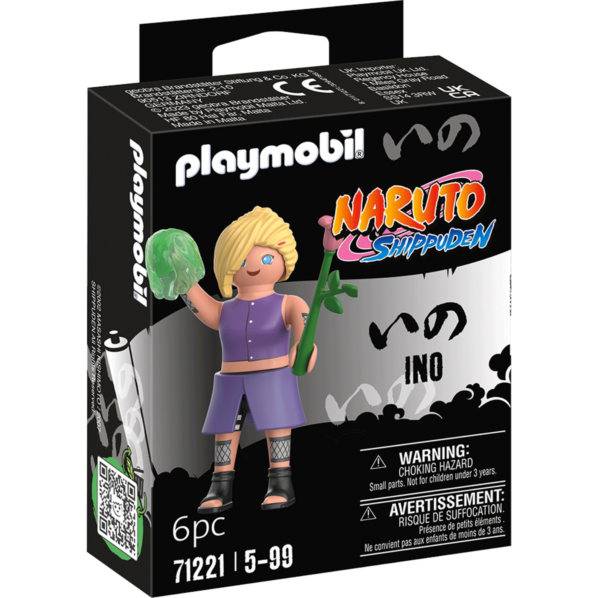 PLAYMOBIL Konstruktionsspielzeug Naruto Shippuden - Ino