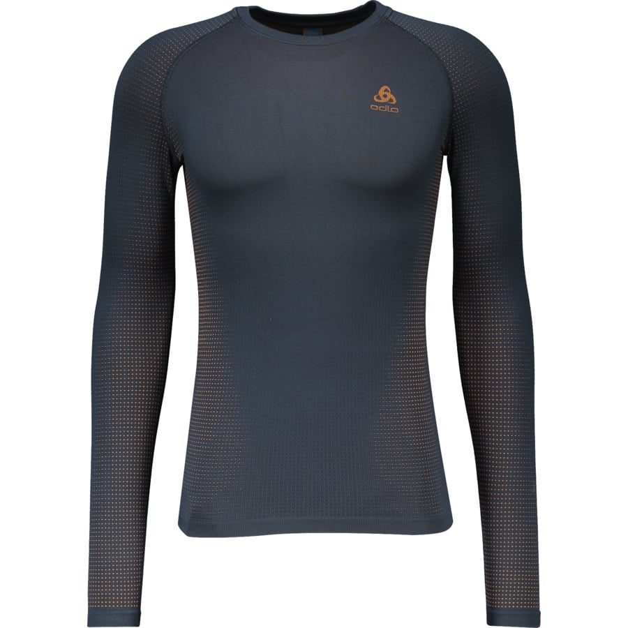 Odlo Herren-Langarmshirt Natural Merino 200 Base Layer XL