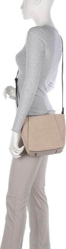 LIEBESKIND BERLIN Chudy Suede Hobo Bag - Stone - 100% Leder