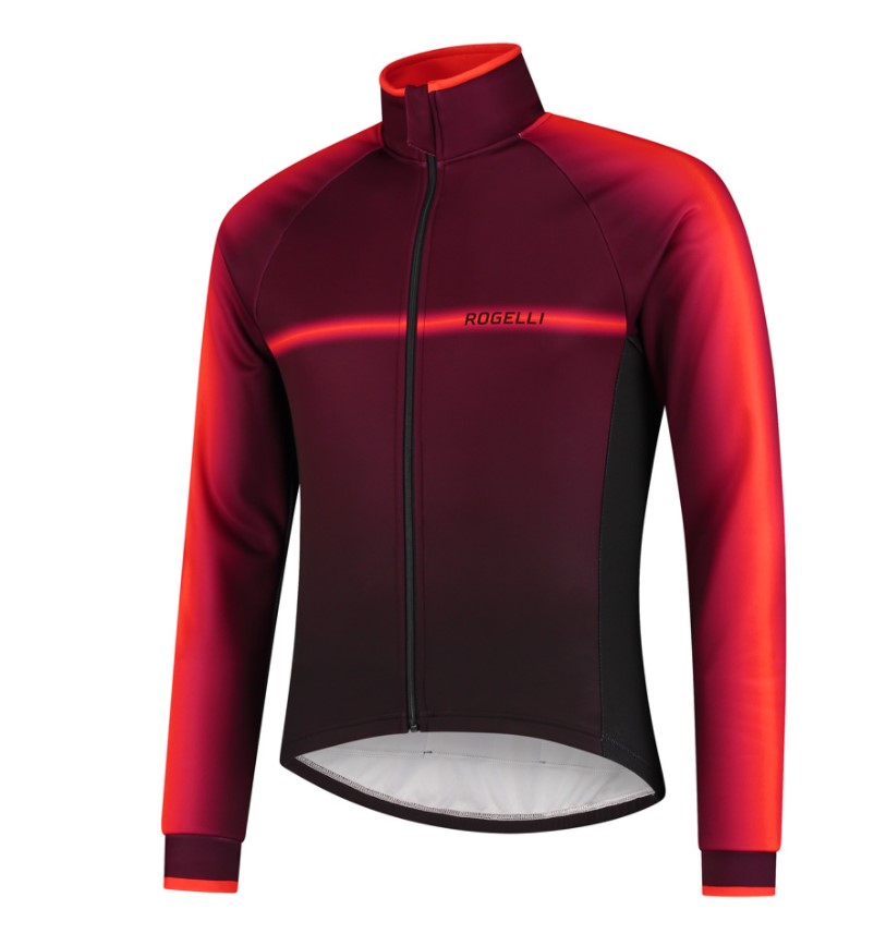 Rogelli Dex Cykeljakke - Bordeaux / Rød