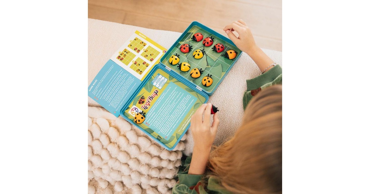 SmartGamesLogibugs Denkspel  (Nederlands, 1 speler, Vanaf 6 jaar, 48 opdrachten)