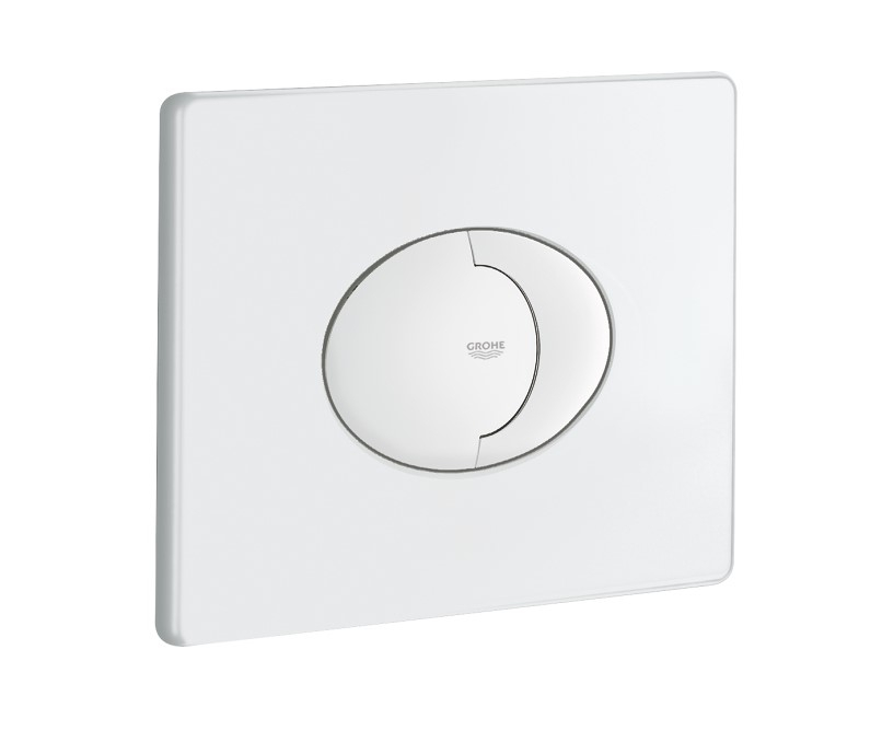 Grohe Skate Air WC bedieningsplaat DF horizontaal 156x197mm wit