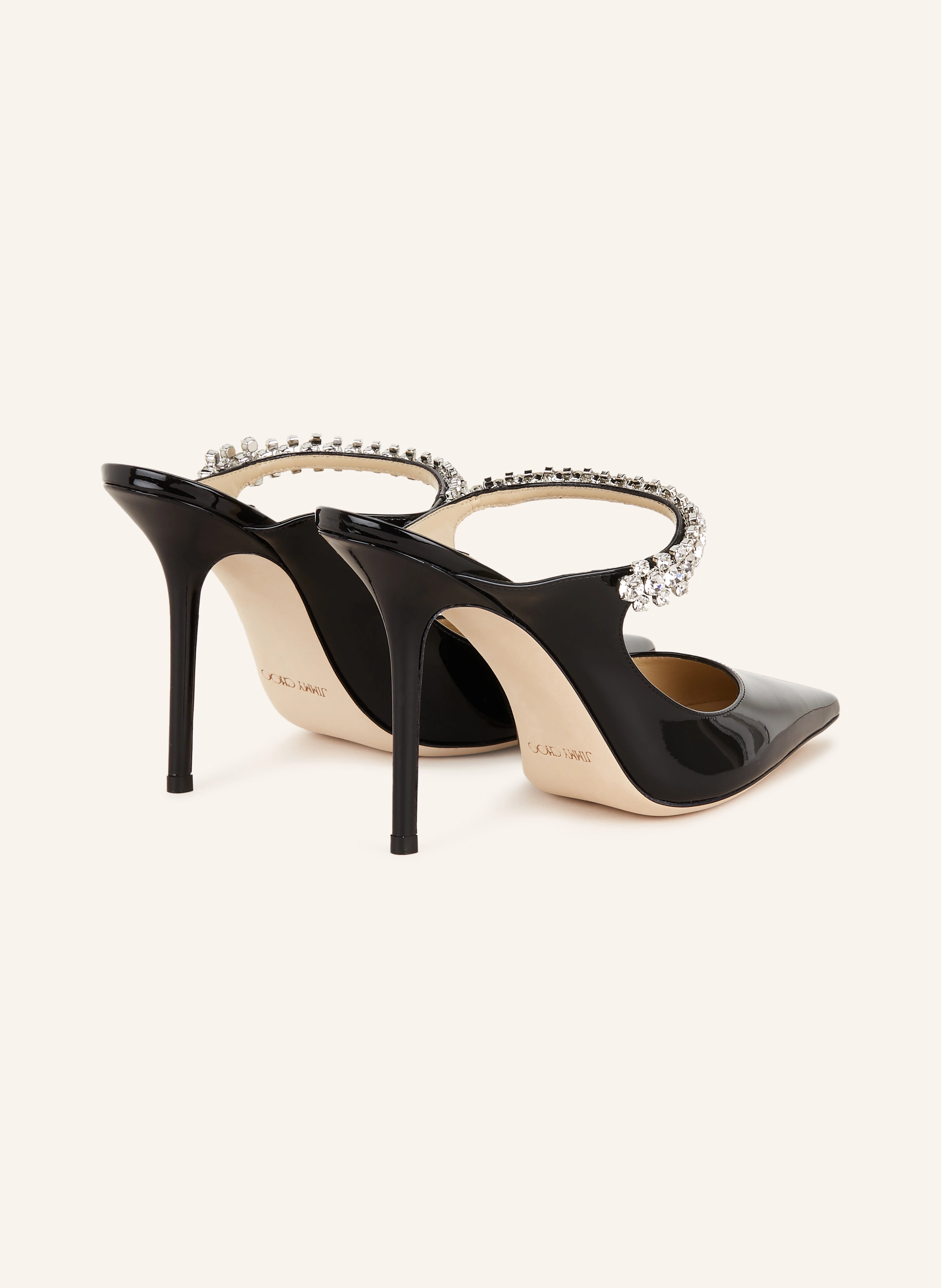JIMMY CHOO Mules BING 100 mit Schmucksteinen