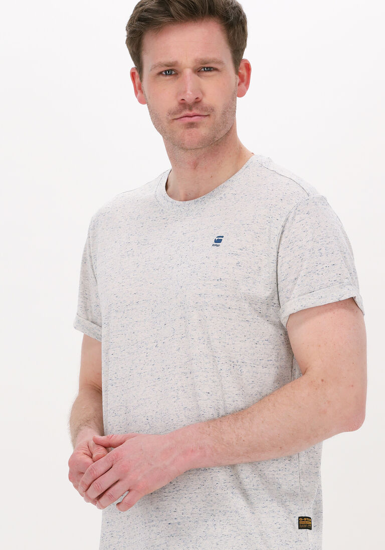 G-STAR RAW beige g-star raw t-shirt lash r t s/s