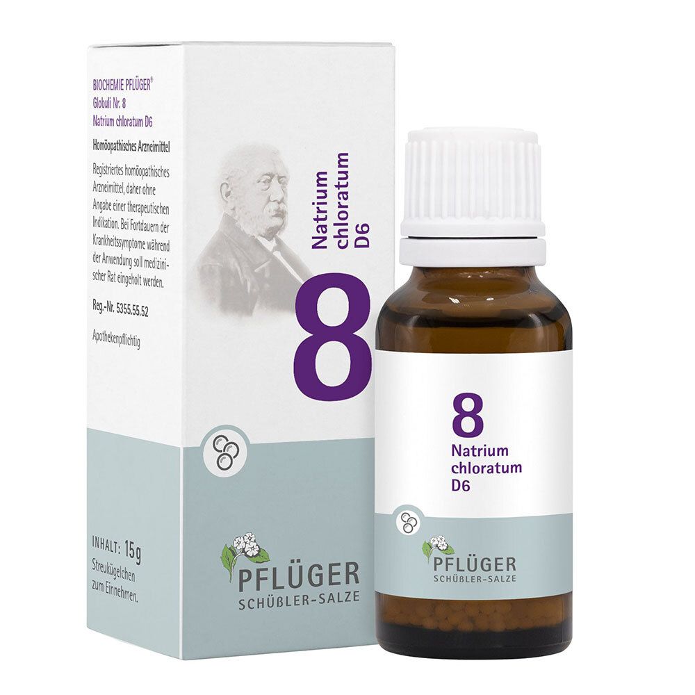 BIOCHEMIE PFLÜGER® Nr. 8 Natrium chloratum D6