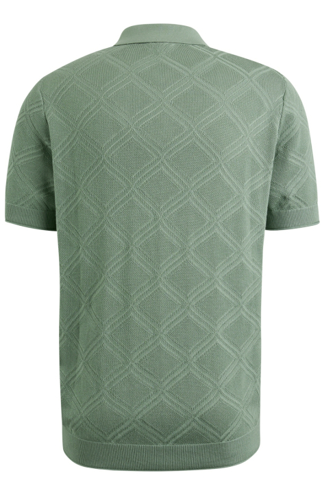 Cast Iron groene heren polo