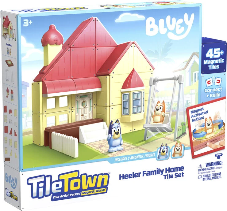 Legetøj Tile town Bluey House