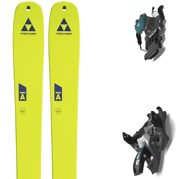 Pack ski de randonnée FISCHER TRANSALP JR + Fix