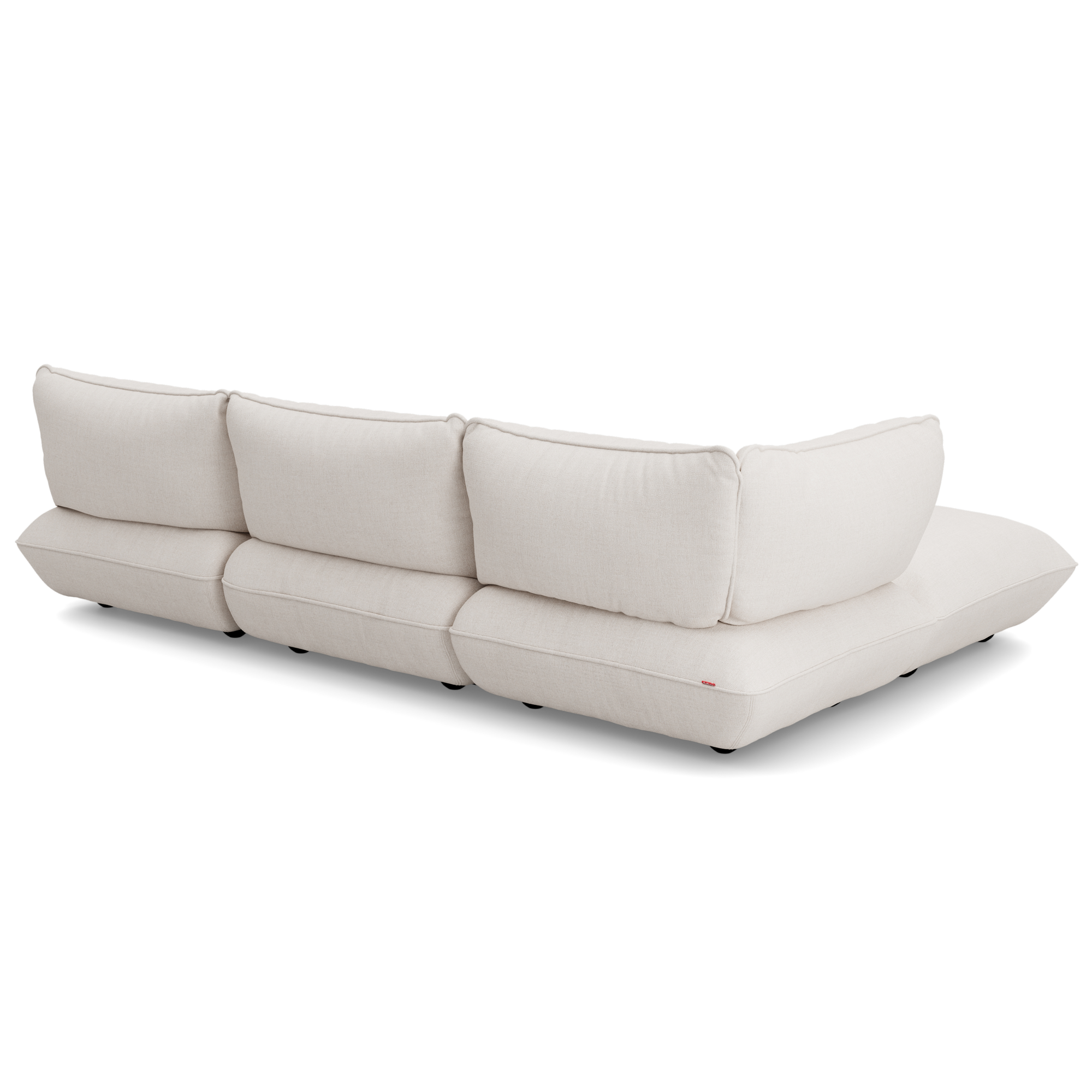 Hoekbank Sumo boucle recycled creme