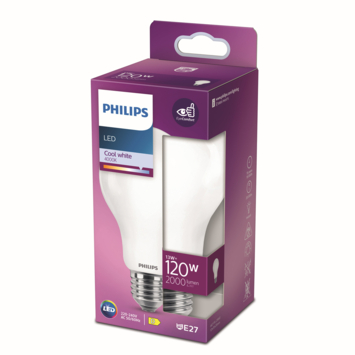 Philips LED peer E27 120W wit mat niet dimbaar