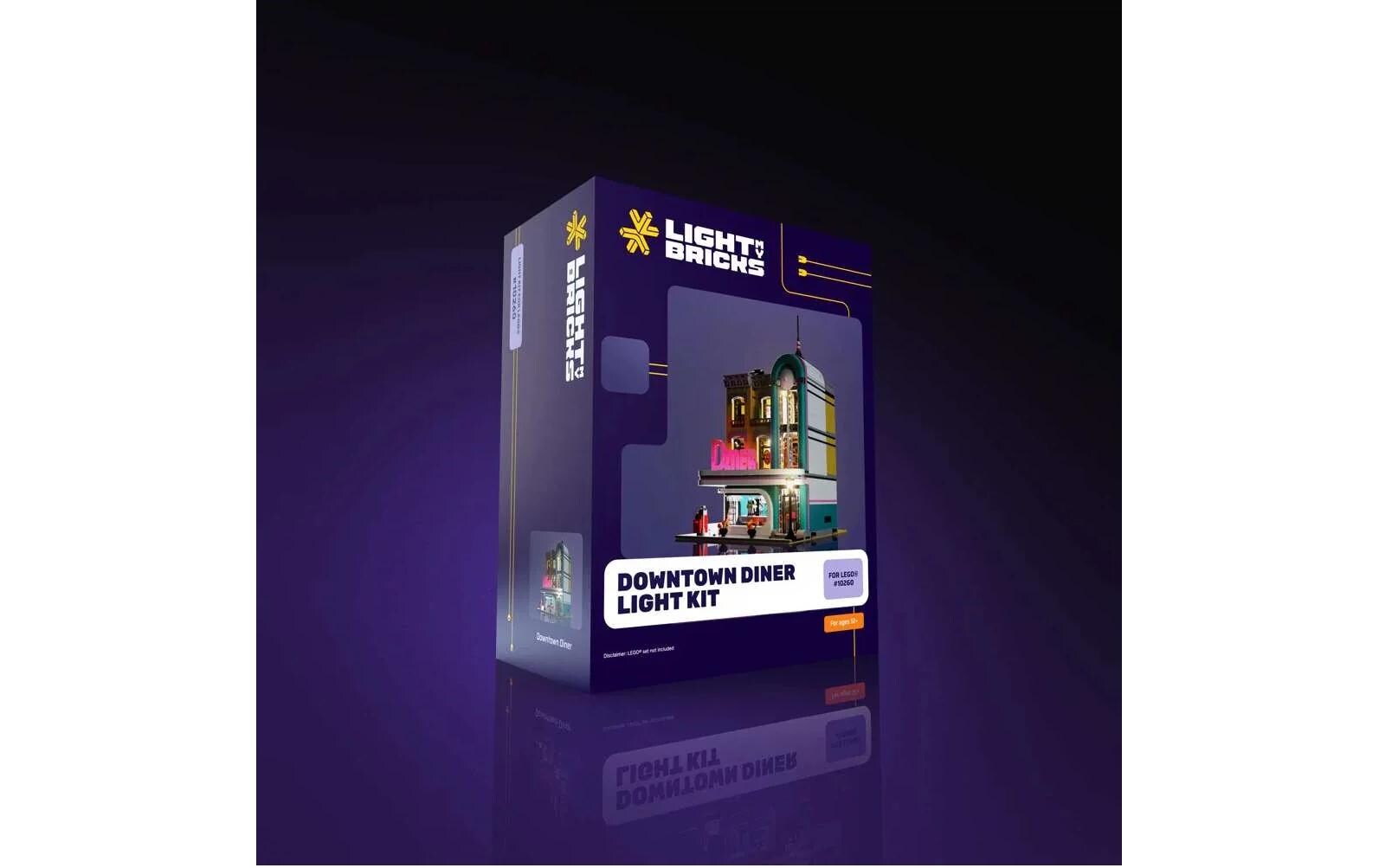 LED-Licht-Set für LEGO® für 10260 Amerikanisches DinerBeleuchtungs-Kit