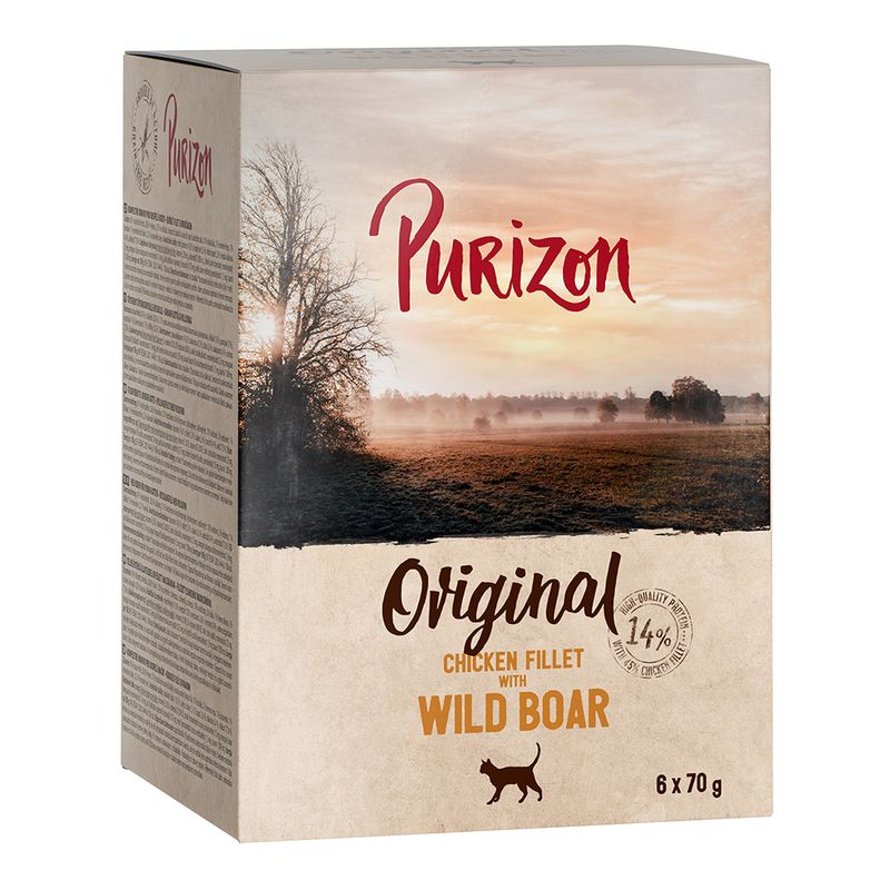 Purizon Adult 6 x 70 g - sans céréales ✓ pas cher